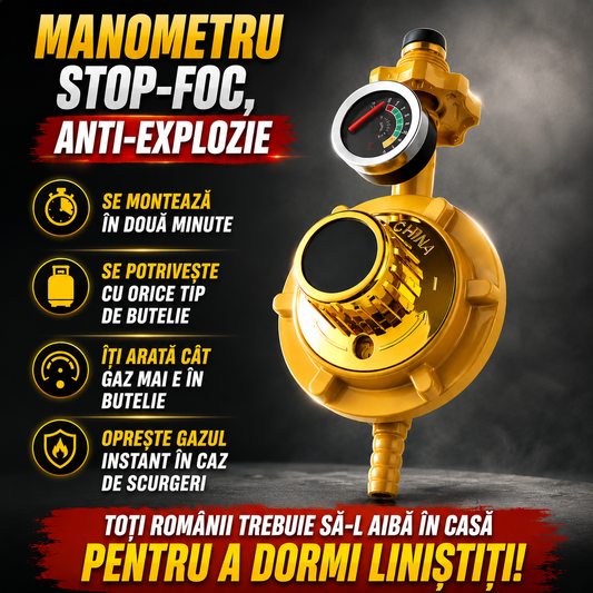 Manomentru Butelie - Stop Foc
